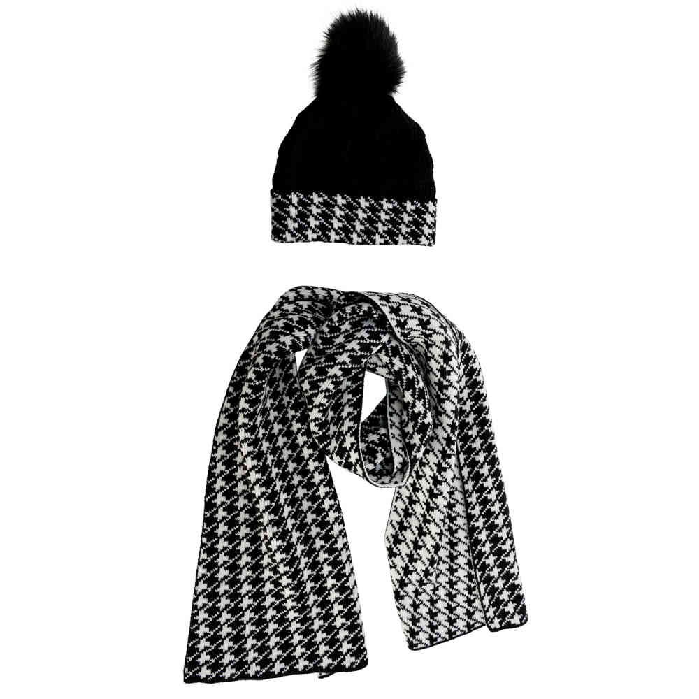 Dancing Days - WINTER ROMANCE Scarf - Black